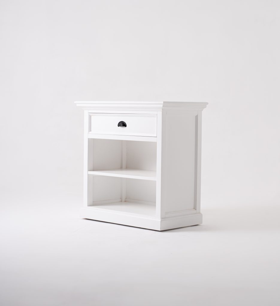 Halifax Grand Bedside Table with Shelves_2