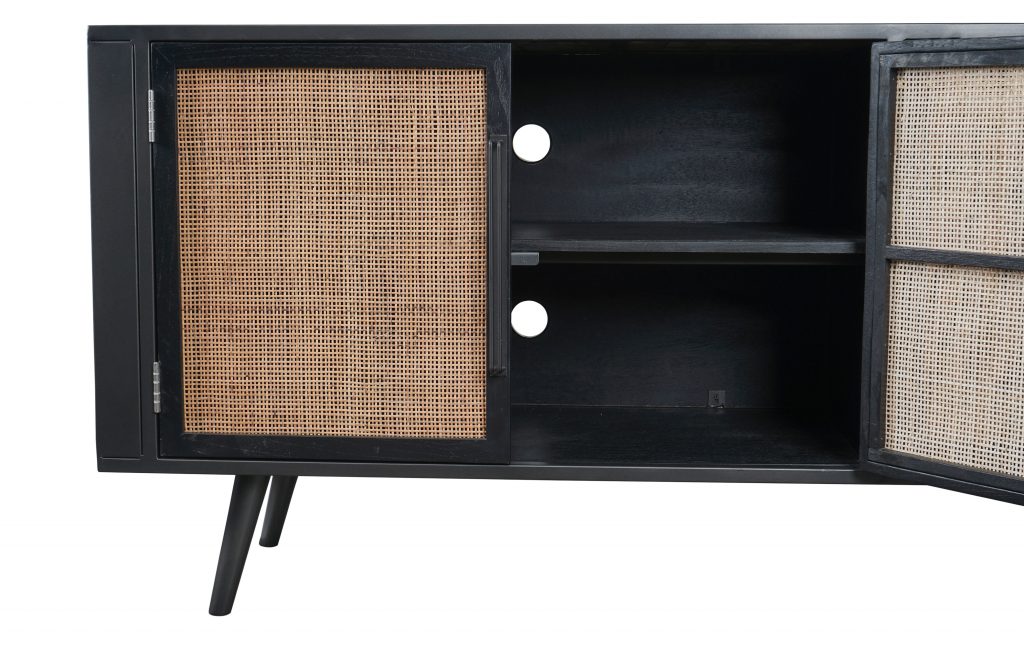 Nordic Rattan TV Dresser 4 Doors_6