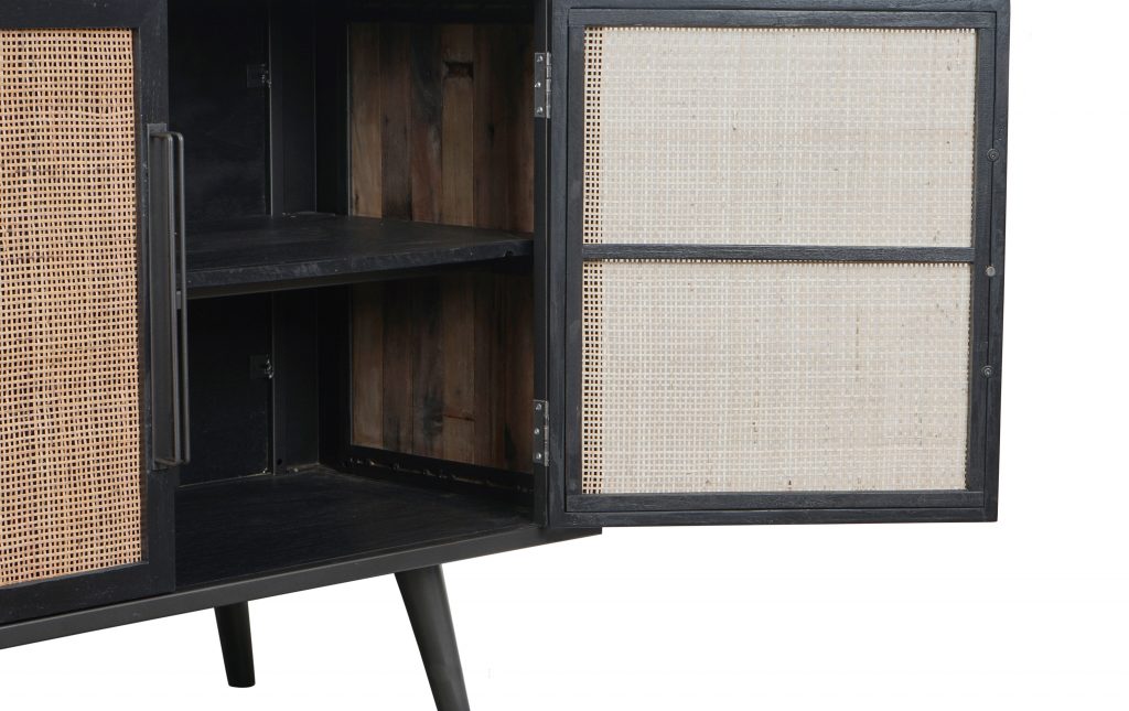 Nordic Rattan TV Dresser 4 Doors_7