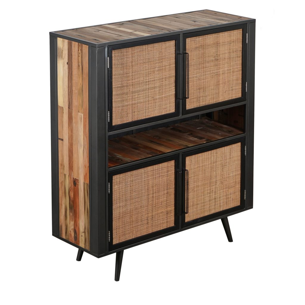 Nordic Rattan Buffet 4 Doors_2