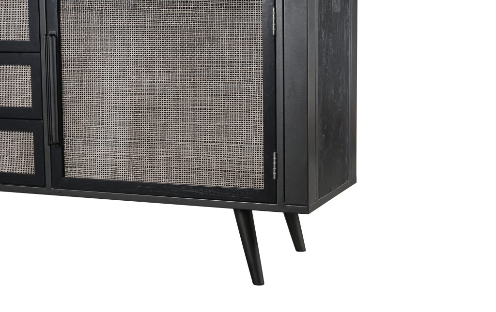 Nordic Mindi Rattan Buffet 2 Doors 3 Drawers_8