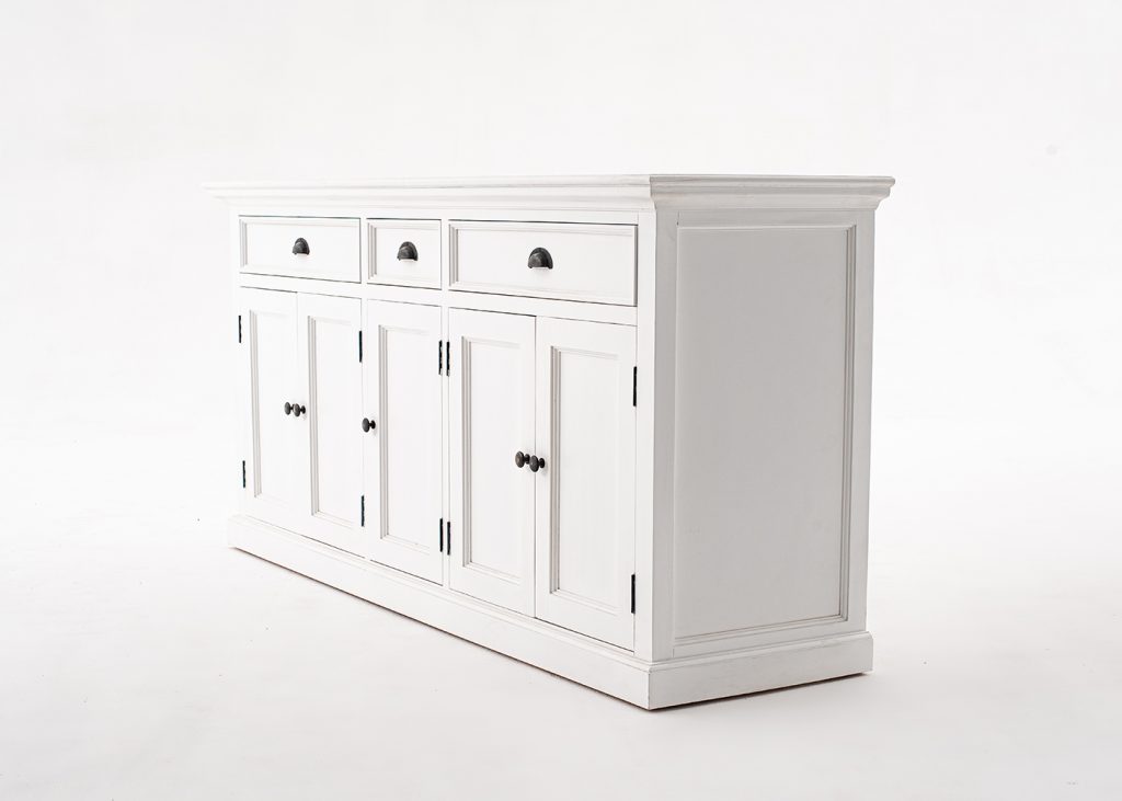 Halifax Kitchen Hutch Cabinet with 5 Doors 3 Drawers_12