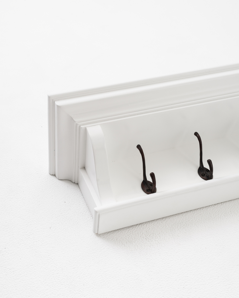 Halifax 4 Hook Coat Rack 70cm_5