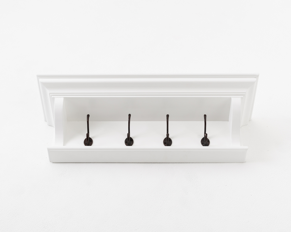 Halifax 4 Hook Coat Rack 70cm_1