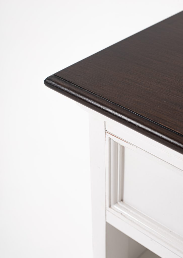 Halifax Accent Bedside Table with Shelves_7